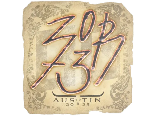 Sticker | zorte | Austin 2025 - $ 0.03