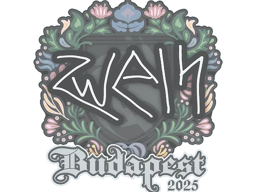 Sticker | zweih | Budapest 2025 - $ 0.04