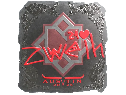 Sticker | zweih (Foil) | Austin 2025 - $ 0.13