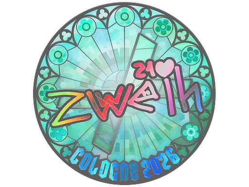 Sticker | zweih (Holo) | Cologne 2026 - $ 2.42