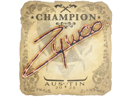 Sticker | ZywOo (Champion) | Austin 2025 - $ 0.03