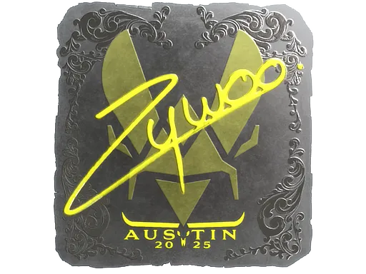 Sticker | ZywOo (Foil) | Austin 2025 - $ 0.28