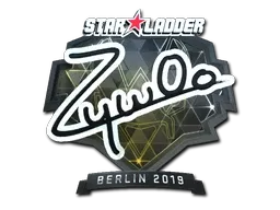 Sticker | ZywOo (Foil) | Berlin 2019 - $ 2.22