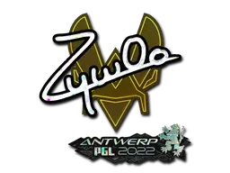 Sticker | ZywOo (Glitter) | Antwerp 2022 - $ 0.17