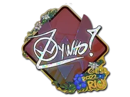 Sticker | ZywOo (Glitter) | Rio 2022 - $ 0.51