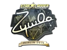 Sticker | ZywOo (Gold) | Berlin 2019 - $ 35.83