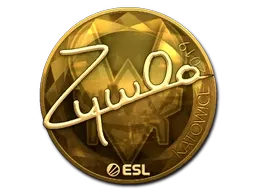 Sticker | ZywOo (Gold) | Katowice 2019 - $ 672.26