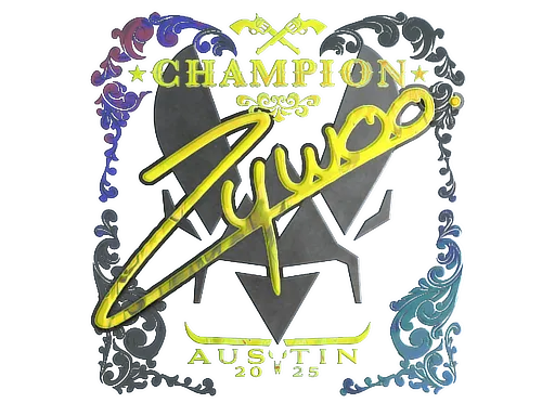 Sticker | ZywOo (Holo, Champion) | Austin 2025 - $ 0.00