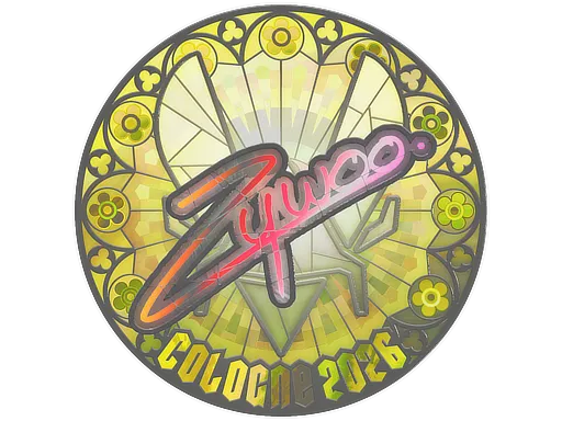 Sticker | ZywOo (Holo) | Cologne 2026 - $ 15.02