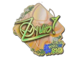 Sticker | ZywOo (Holo) | Rio 2022 - $ 3.95