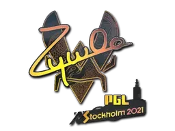Sticker | ZywOo (Holo) | Stockholm 2021 - $ 2.79