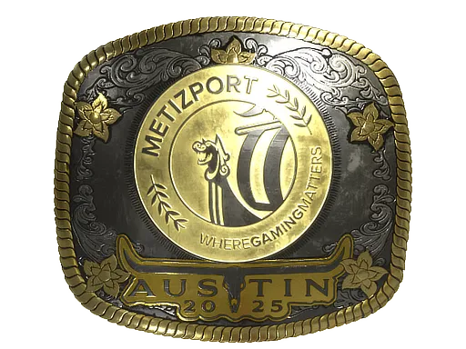 Sticker | Metizport (Gold) | Austin 2025 - $ 0.00