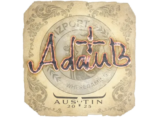 Sticker | adamb | Austin 2025 - $ 0.00
