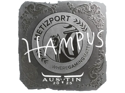 Sticker | hampus (Foil) | Austin 2025 - $ 0.00