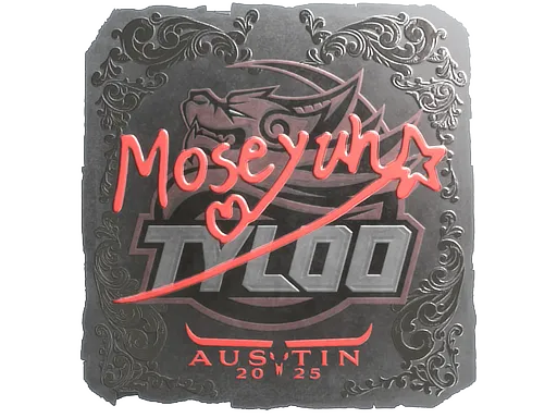 Sticker | Moseyuh (Foil) | Austin 2025 - $ 0.00