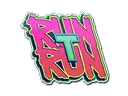 Sticker | Run T - $ 0.00