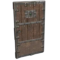 Ornate Wooden Door