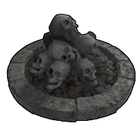 Skull Fire Pit