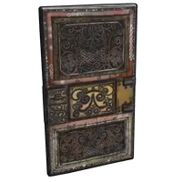 Antique Metal Door