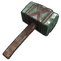 Aztec Jade Hammer