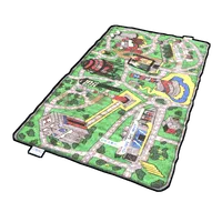 Rust Island Car Rug
