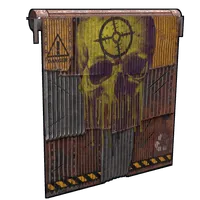 Danger Garage Door