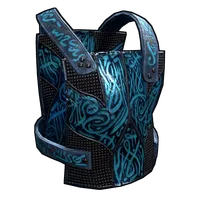 Azul Metal Chest Plate