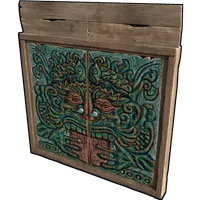 Wind King Wooden Double Door