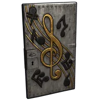 Musical Notes Door