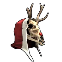 Rudolph Skull Mask