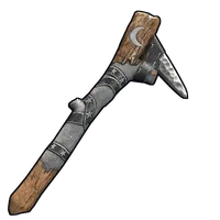 Night Farmer Stone Pick Axe