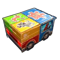 Stickered Toy Car