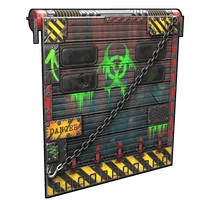 Toxic Garage Door