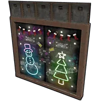 Christmas Bunker Double Door