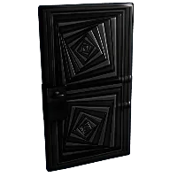 Hypnotic Steel Door