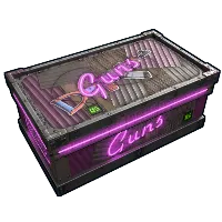 Neon Gun Storage