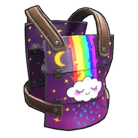 Rainbow Pony Chest Plate