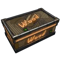 Neon Wood Storage