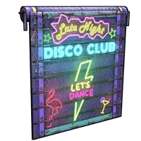 Dance Club Garage Door