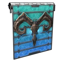 Glacial Visage Garage Door