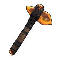 Ancient Amber Stone Hatchet