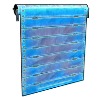 Ice Garage Door
