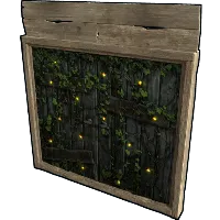 Fireflies Double Wooden Doors