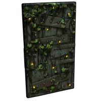 Fireflies Metal Door