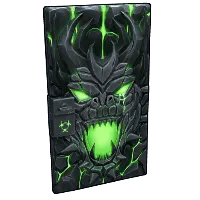 Toxic Dragon Metal Door