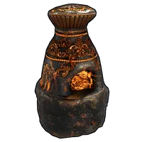 Antique Black Furnace