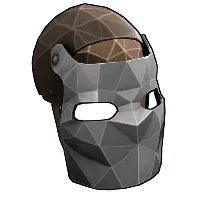 Low Poly Metal Facemask
