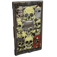 Dead Souls Wooden Door