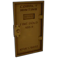 Minted Gold Armored Door