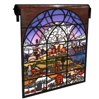 Monuments Glass Garage Door